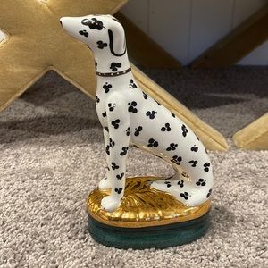 Staffordshire Dalmatian bookend